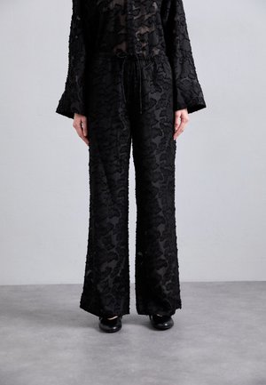 JENNA TROUSER - Trousers - black