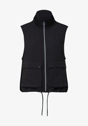 Street One, WESTE MIT ZIPPER UND TUNNELZUG - Veste sans manches - deep bound green