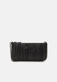 KARL LAGERFELD - KUSHION SHOULDER POUCH - Håndveske - black Miniatyrbilde 1