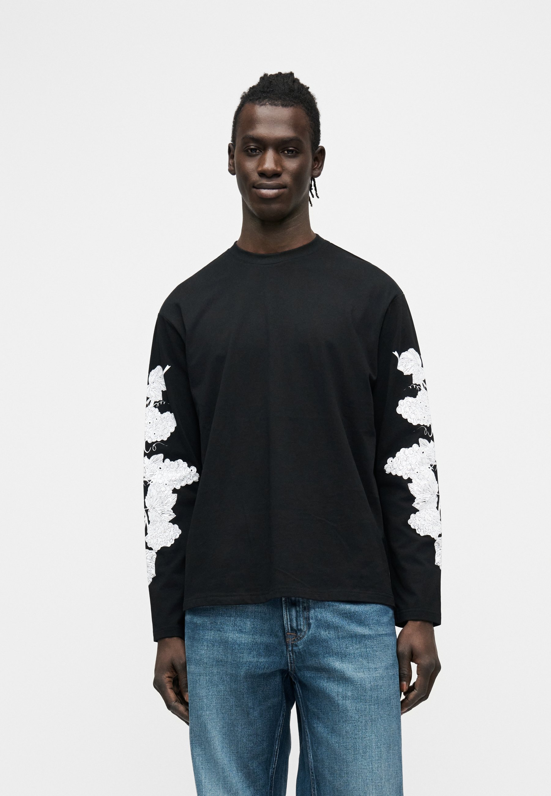 Jaded London ANOINTED WAFFLE HENLEY UNISEX - Long sleeved top
