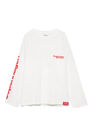COPENHAGEN - Langærmet T-shirt - white
