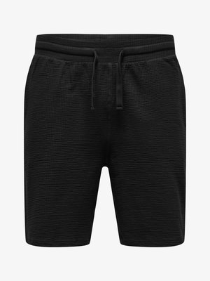 Only & Sons, JOGGING ONSKIAN MITTLERE TAILLE NORMAL GESCHNITTEN - Rövidnadrágok - black