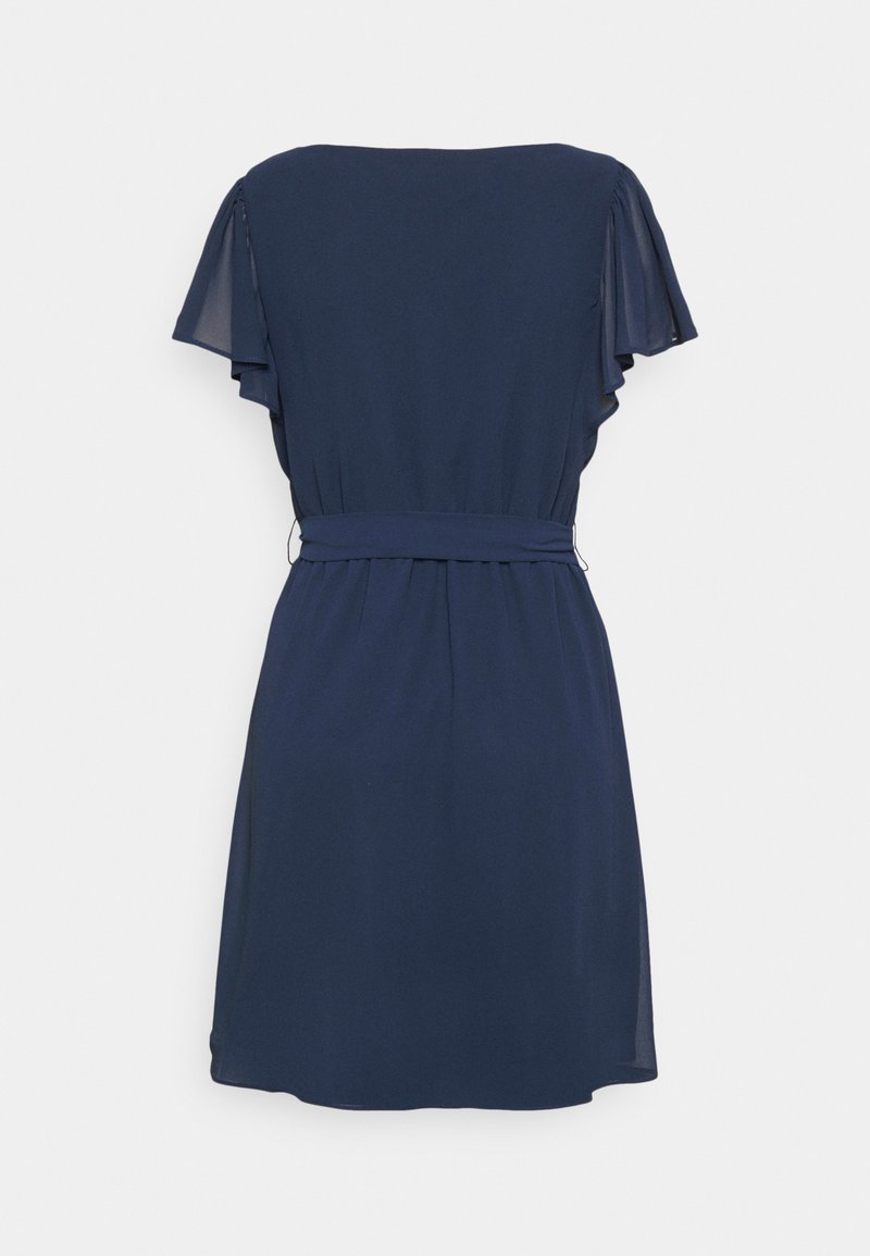 VILA VIMICADA V NECK SHORT DRESS Vestito elegante navy blazer