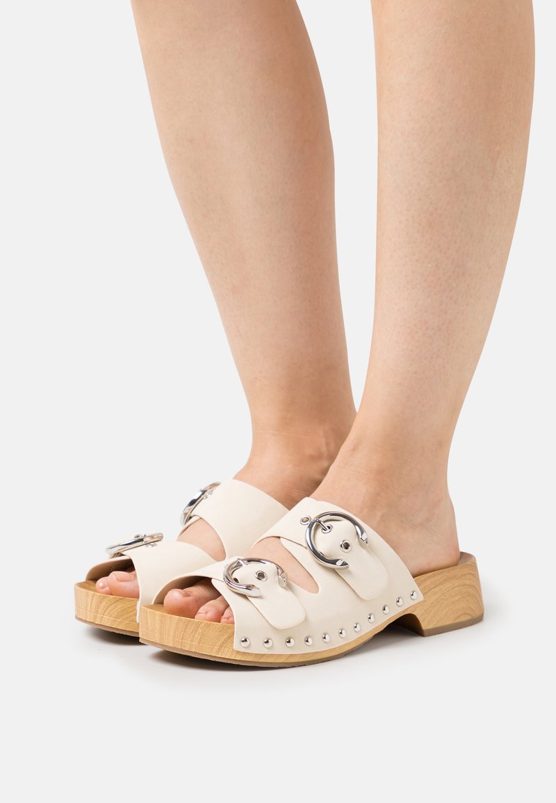 Tamaris Clogs - ivory
