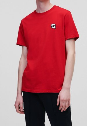 T-shirt con stampa - red