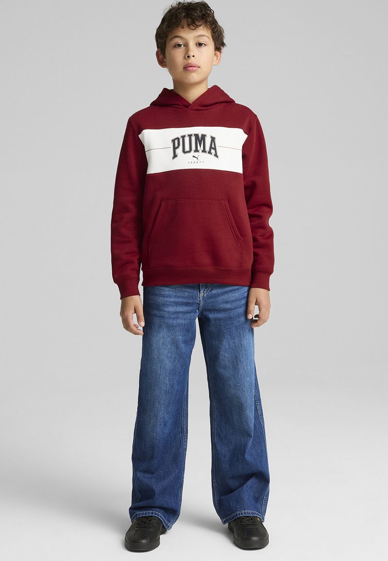 Puma SQUAD FL B - Jersey con capucha - intense red