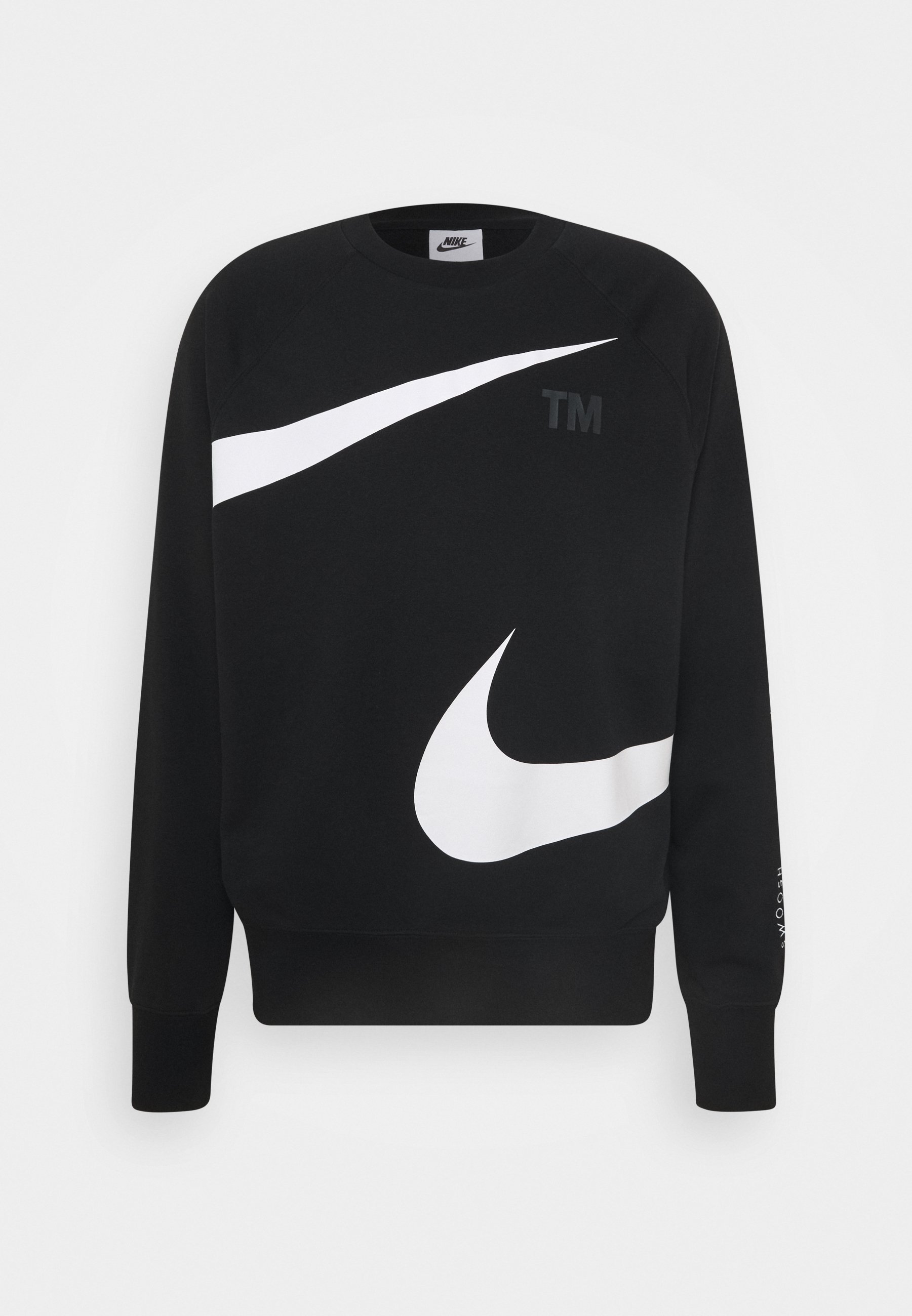 Oversized Sweatshirt Nike Swoosh Crewneck Black Nike