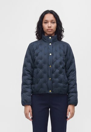 Tommy Hilfiger, FLAG QUILT JACKET - Пухено яке - dark blue