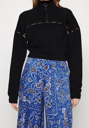 Vetoketjullinen college - black