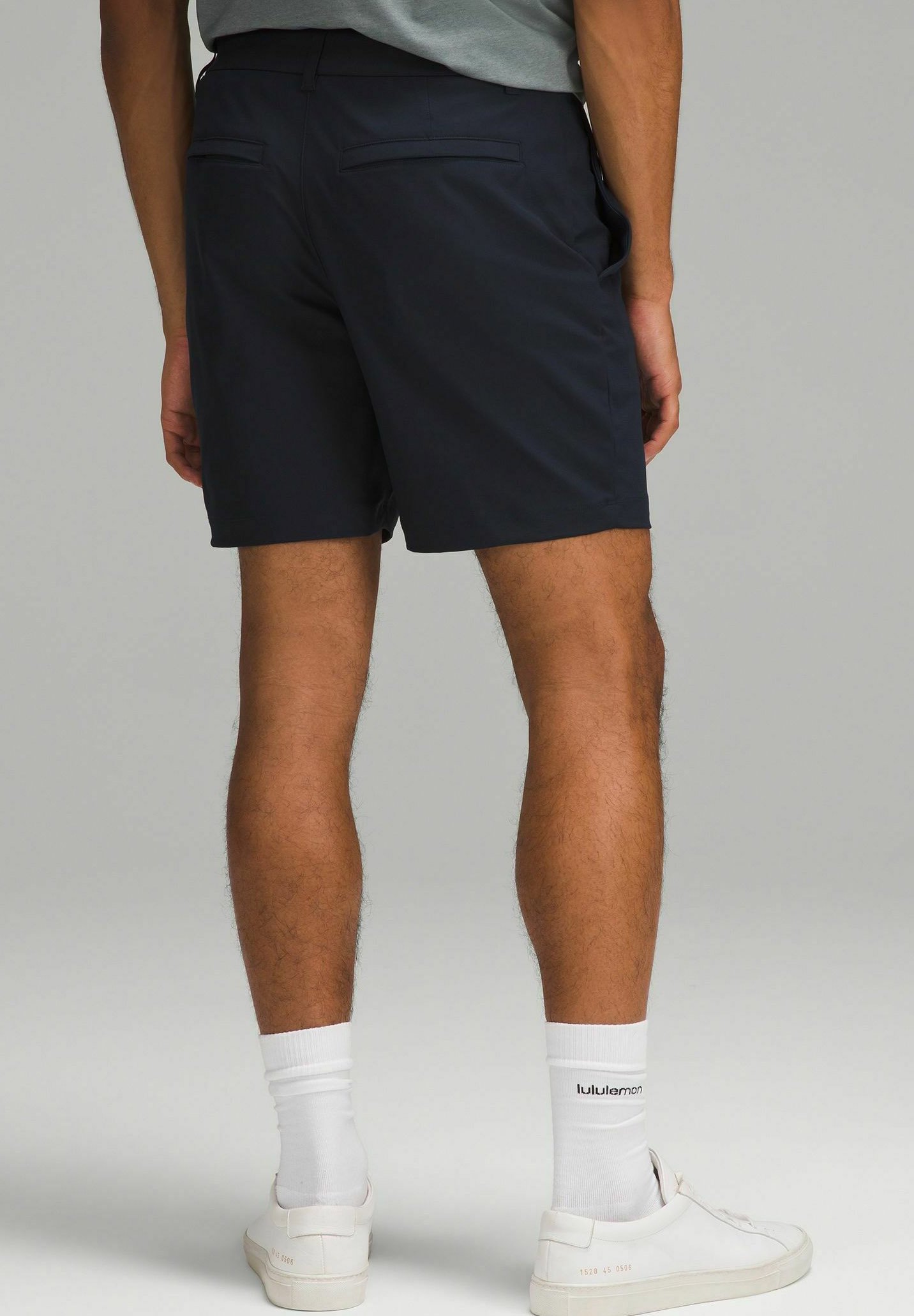 lululemon dark blue shorts