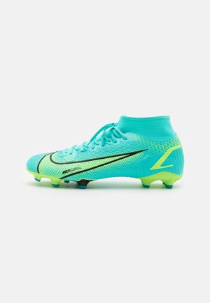 Nike Performance Mercurial Vapor 14 Pro Fg Fussballschuh Nocken Dynamic Turqoise Lime Glow Turkis Zalando De