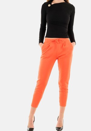 Tracksuit bottoms - orange