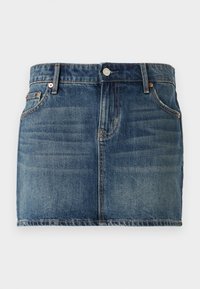 MICRO MINI TEST  - Džinsinis sijonas - medium wash