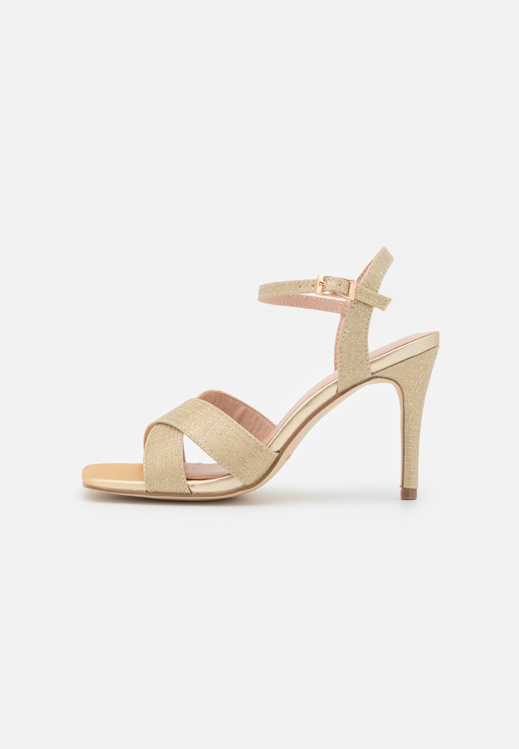 Menbur Sandalias de tacón - gold/dorado - Zalando.es