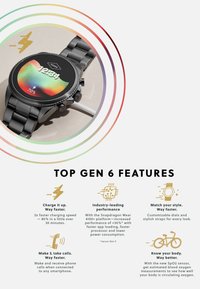 Fossil Smartwatches GEN 6 - Smartwatch - mauve