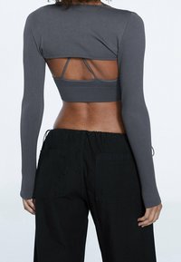 Stradivarius Cardigan - dark grey