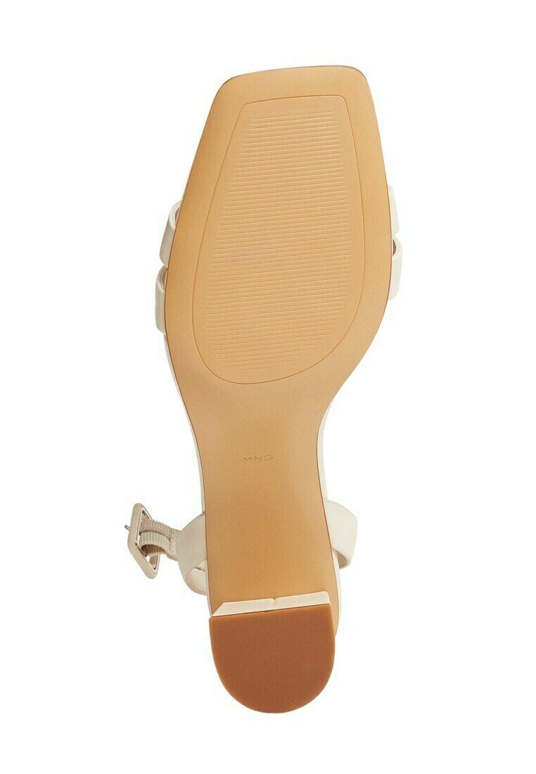 Mango Sandalen - gebroken wit/crème - Zalando.nl
