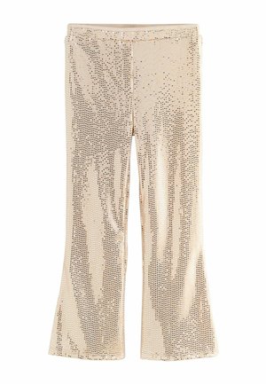 REGULAR FIT - PARTY FLARED - Legíny – nohavice - gold tone