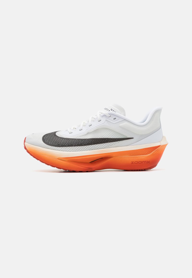 Nike Performance ZOOM FLY 6 ELIUD KIPCHOGE - Road running shoes - white/black/pale ivory/sail