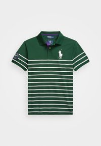 WIMBLEDON GREENSMAN POLO SHIRT - Bluză polo - northwest pine/ceramic white