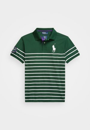 Polo Ralph Lauren WIMBLEDON GREENSMAN POLO SHIRT - Polo shirt - northwest pine/ceramic white