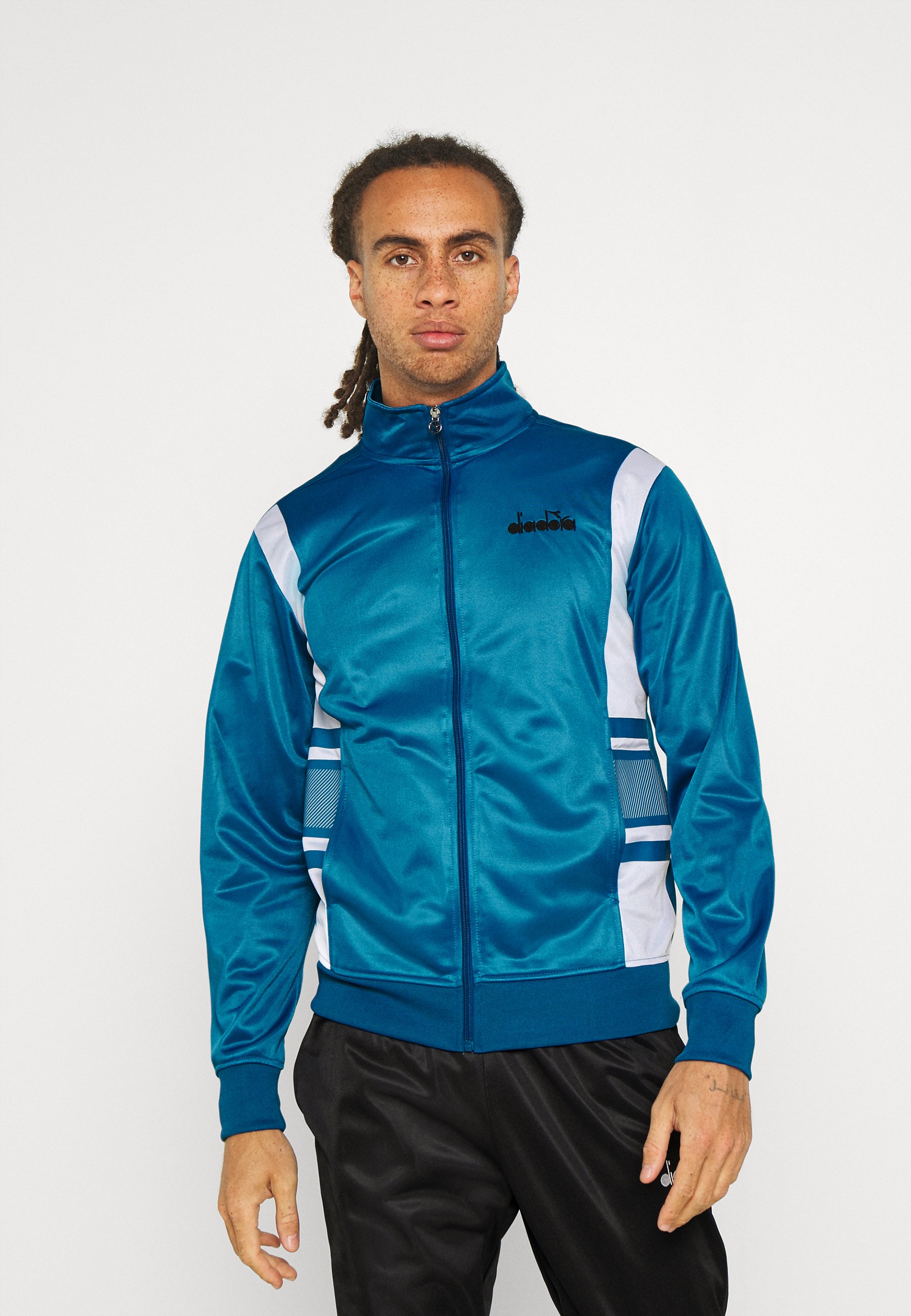 Diadora TRACKSUIT CHROMIA - Chándal - mykonos blue/azul - Zalando.es