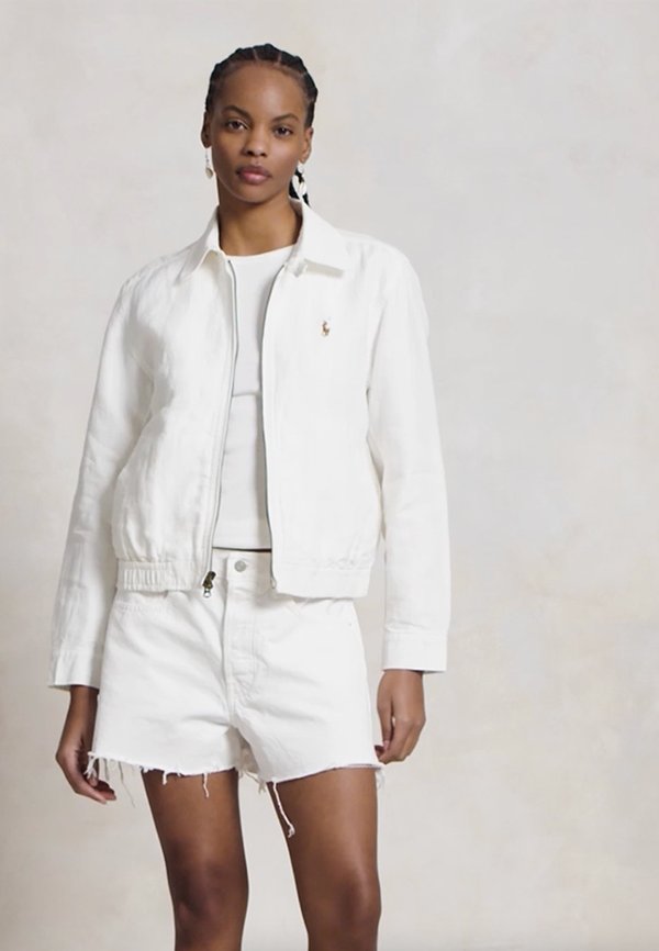 LINEN WINDBREAKER - Summer jacket4