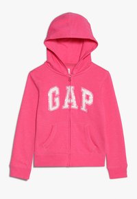 GAP - LOGO - Felpa con zip - pink jubilee Immagine in miniatura 1