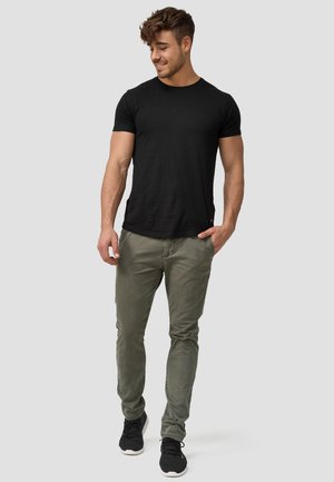 WALLER - Pantalones chinos - dark green