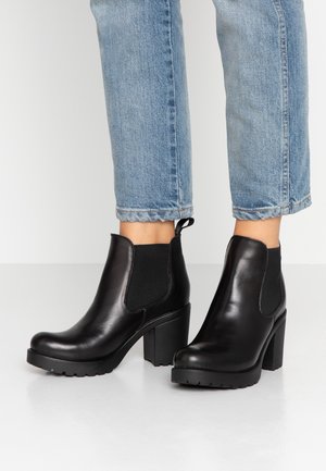 Boots à talons - black