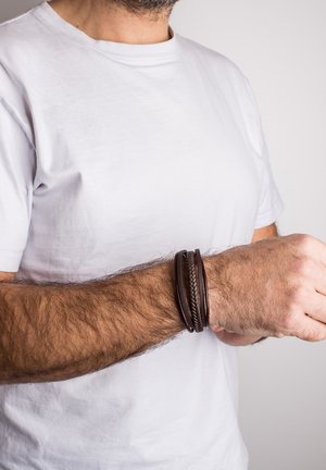 PAX  - Armband - black/brown