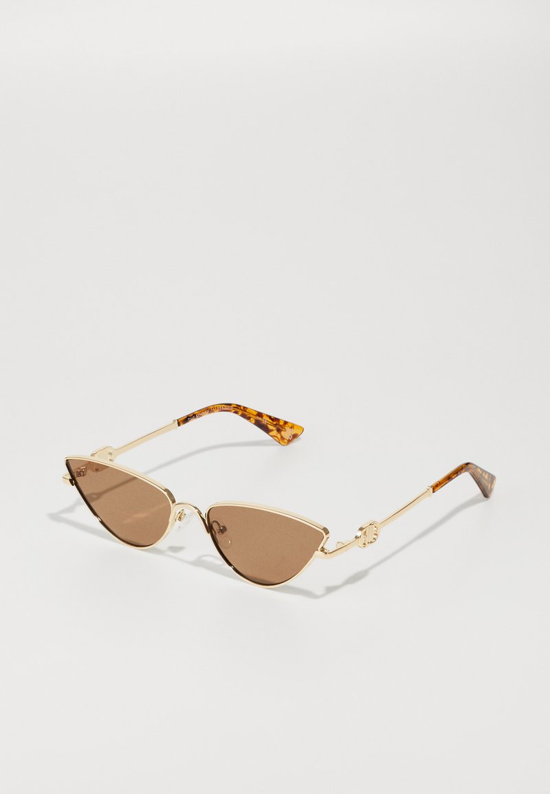 Le Specs - THE SOIREE UNISEX - Saulesbrilles - bright gold-coloured, Palielināt