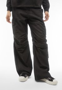 Freddy MELANIE CARGO - Housut - black cold dyed
