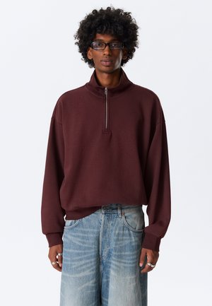 LOOSE  - Sweatshirt - burgundy