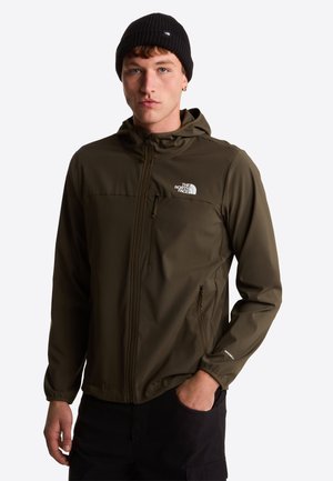NIMBLE HOODIE 2 - Softshelljacke - new taupe green