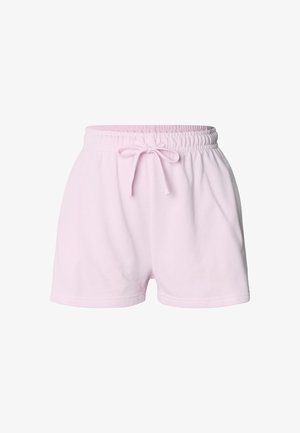 Urban Classics, LADIES LIGHT TERRY SHORTS - Pantaloni scurți - blushedrose