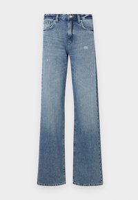 ONLELLA STRAIGHT - Tiesaus kirpimo džinsai - medium blue denim