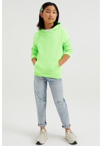 WE Fashion Felpa con cappuccio - green