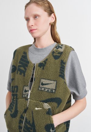STREET - Vestă - medium olive/neutral olive