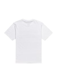 White cotton t-shirt with a crew neckline, short sleeves, and a regular fit. Simple, smooth texture with no visible graphics or patterns.