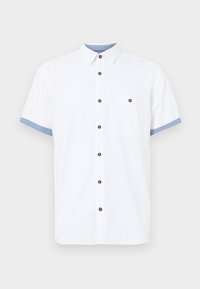 STRUCTURED SLUBYARN SHIRT - Krekls - white