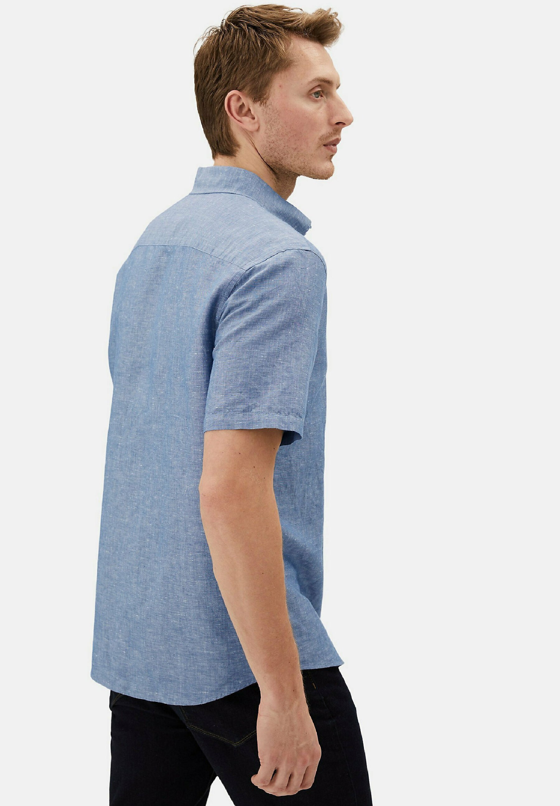 Chemise coupe standard 100 % coton à carreaux