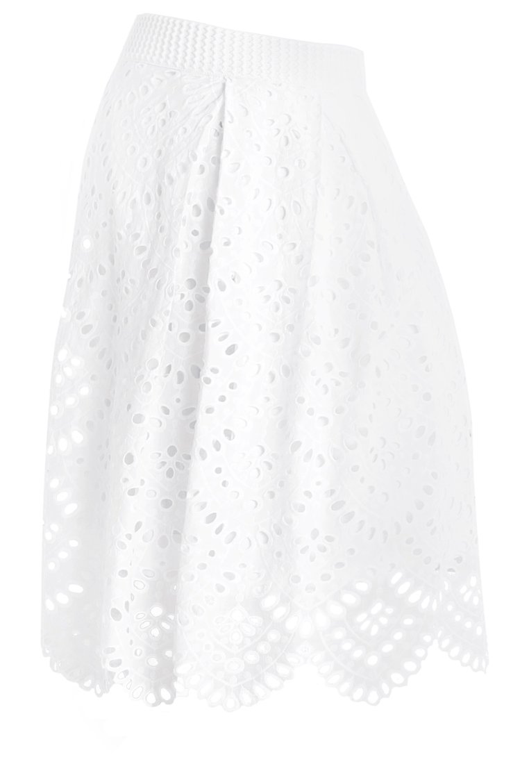 Slacks & Co. A-lijn rok wit