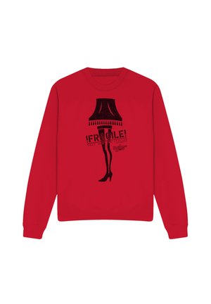 Cotton Soul, FRAGILE - Sweatshirt - red