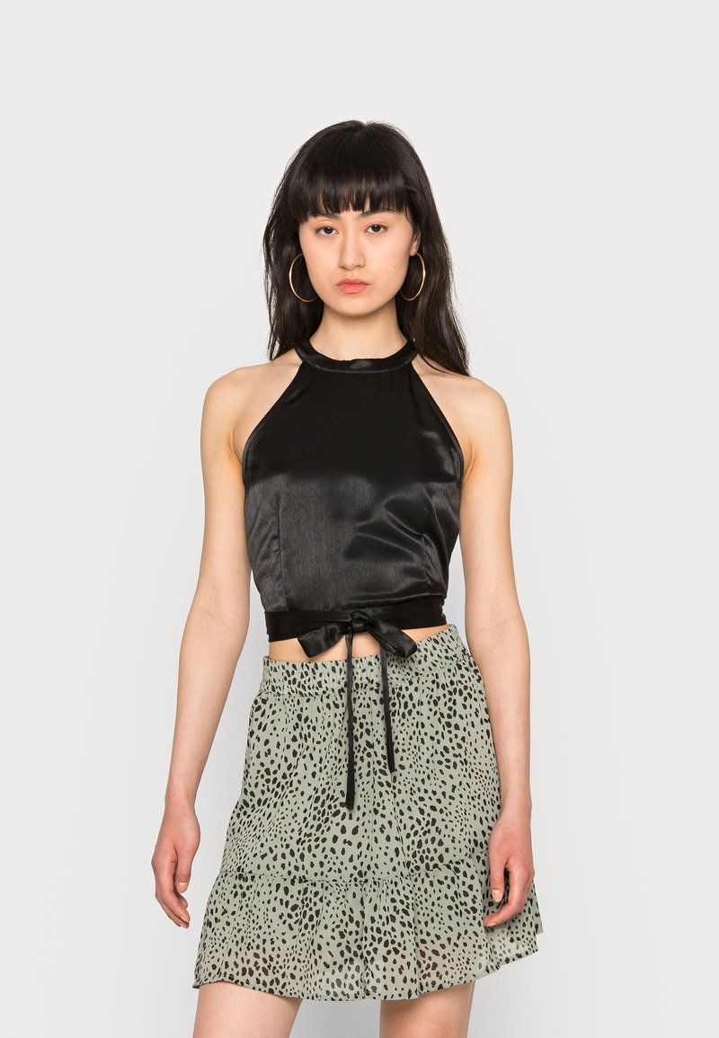 VILA VITONE HIGHNECK - Top - black