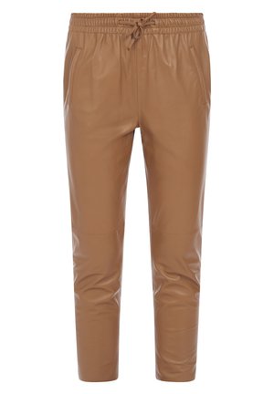 Oakwood GIFT - Pantalon en cuir - coffee