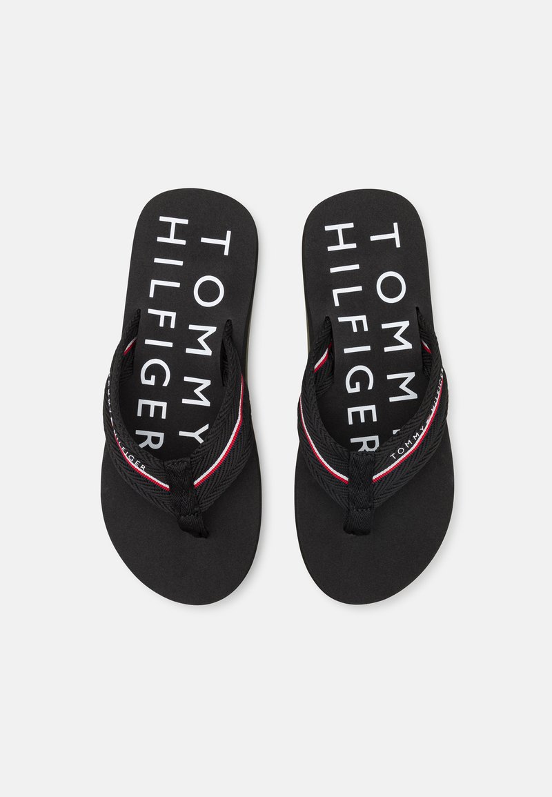 Tommy Hilfiger - BEACH - Sandaler m/ tåsplit - black, Forstør