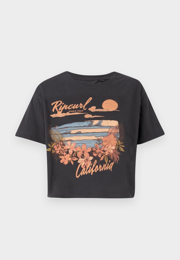WAVE GLIDERS CROP TEE - Print T-shirt4