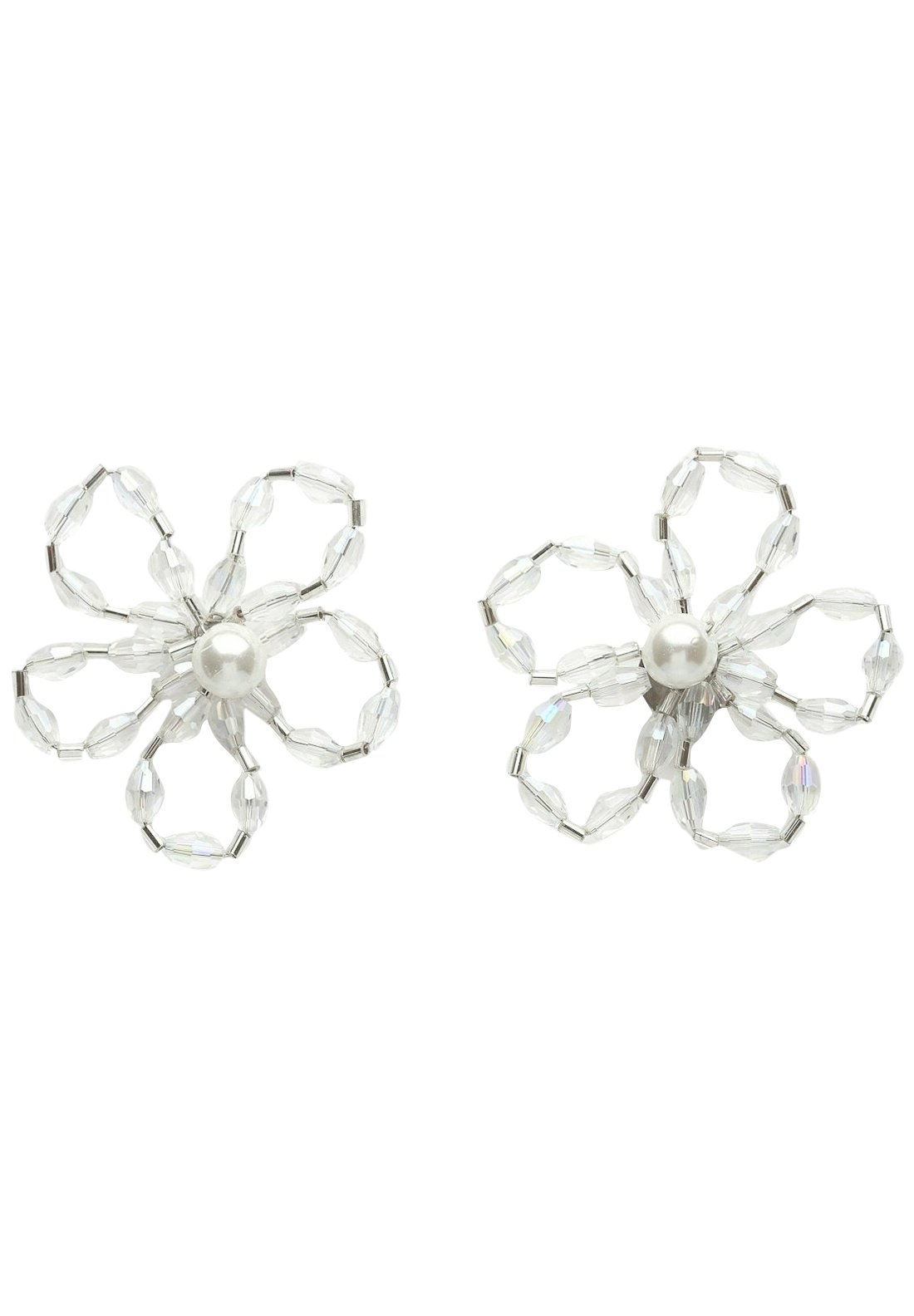 Lot De 100 Protections D'oreilles (backings) En Caoutchouc Translucide Blanc - 4mm X 6mm Pour Boucles D'oreilles