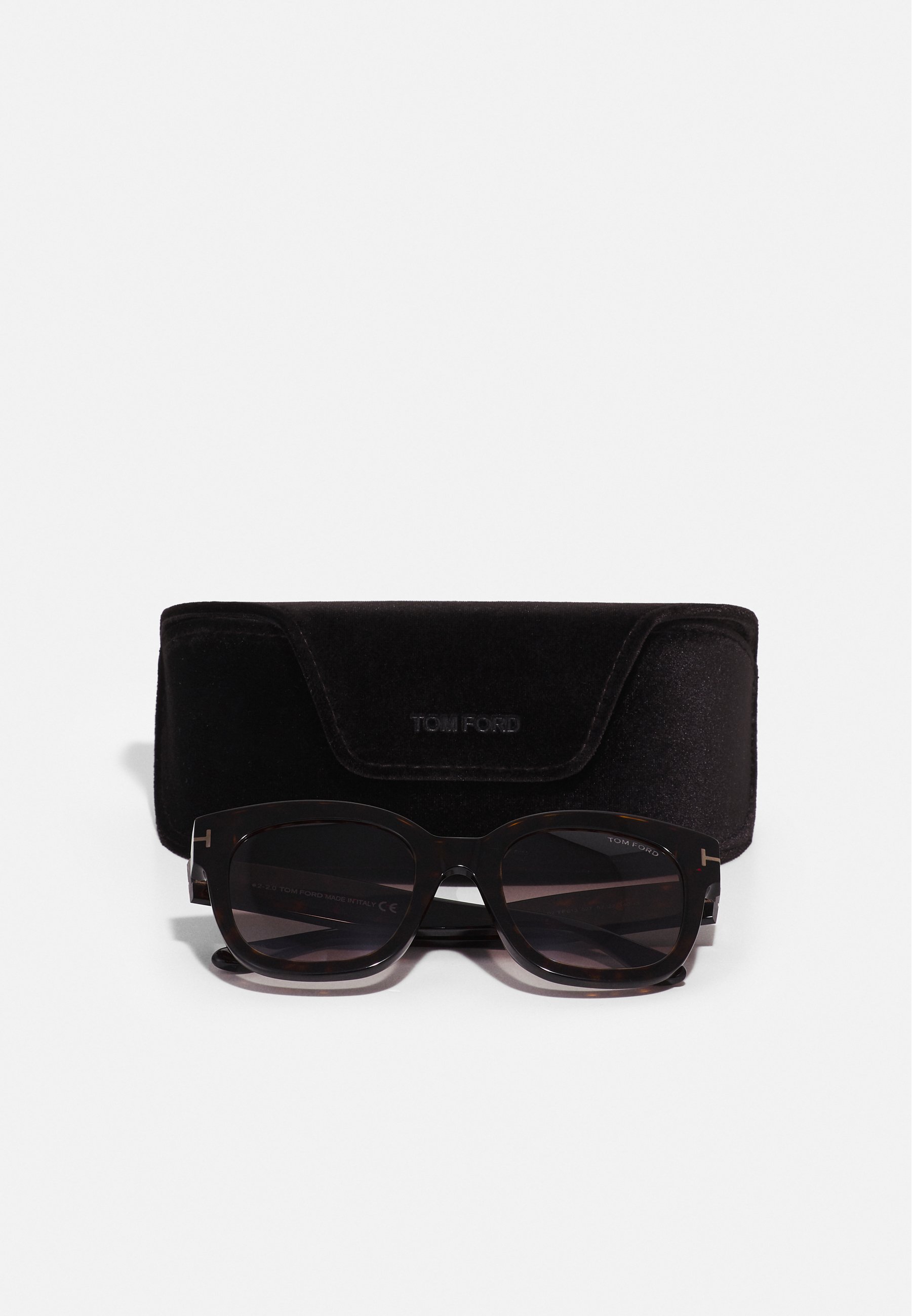 Tom Ford Sunglasses - dark havana/gradient bordeaux/brown - Zalando